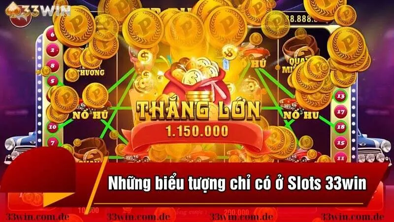 Những biểu tượng chỉ có ở Slots 33win